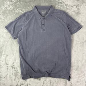 1990’s Levi’s Light Grey Heather Men’s Short Sleeve Polo Shirt Basic L